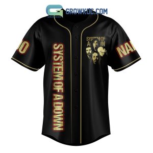 System Of A Down 30th Anniversary Personalized Baseball Jersey