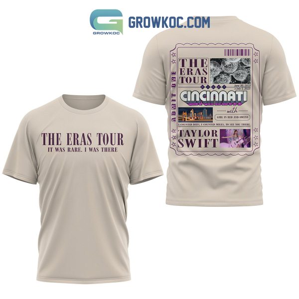 Taylor Swift The Eras Tour Cincinnati Fan Hoodie Shirts