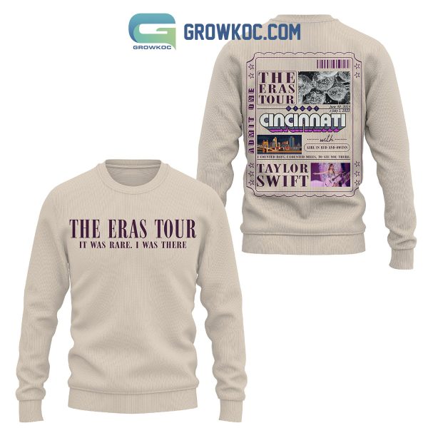 Taylor Swift The Eras Tour Cincinnati Fan Hoodie Shirts
