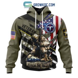 Tennessee Titans NFL Veterans Honor The Fallen Personalized Hoodie T Shirt