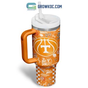 Tennessee Volunteers The Big Dance Knox Ville Rocky Orange 40oz Tumbler