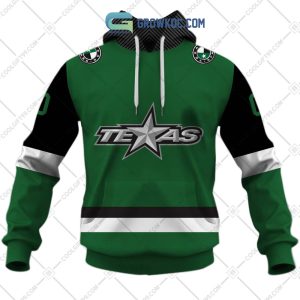 Texas Stars AHL Color Home Jersey Personalized Hoodie T Shirt