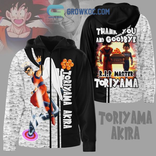 Thank You And Goodbye Master Toriyama Akira Dragon Dall Hoodie Shirts