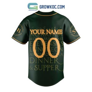 The Hobbit I’d Rather Be Having My Second Breakfast Personalized Baseball Jersey