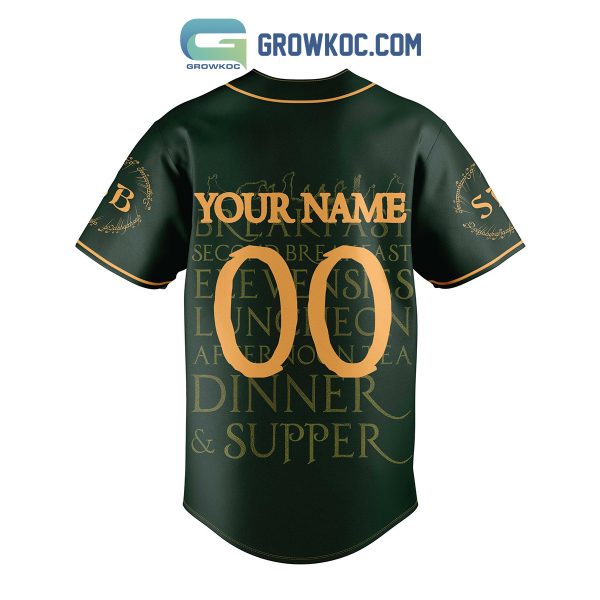 The Hobbit I’d Rather Be Having My Second Breakfast Personalized Baseball Jersey