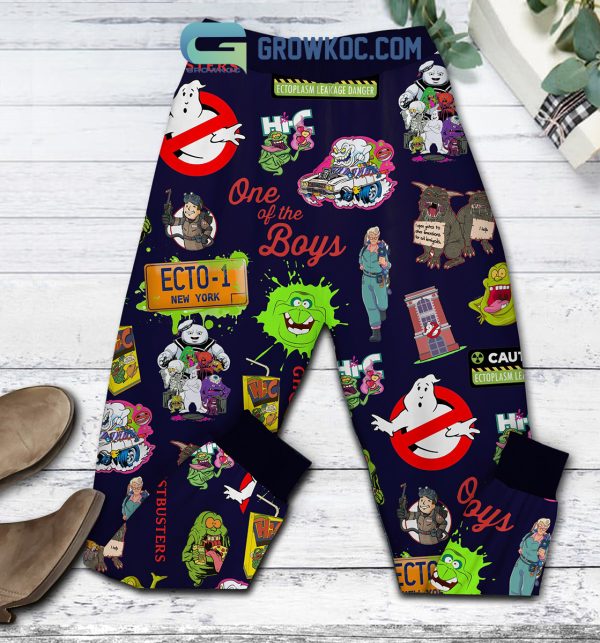 The Real Ghostbusters One Of The Boys Fleece Pajamas Set
