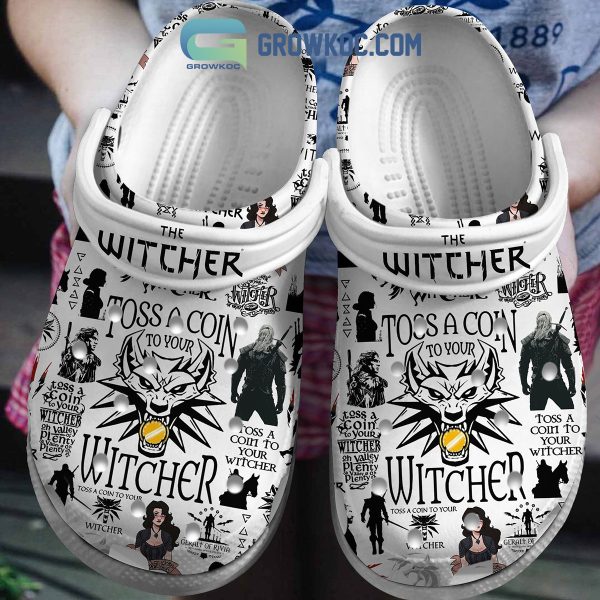 The Witcher Toss A Coin To Your Witcher Crocs Clogs