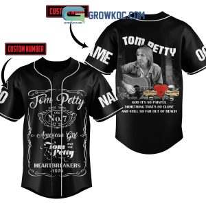 Tom Petty God It’s So Painful Personalized Baseball Jersey