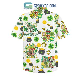 Toy Story Movie Shamrocks Happy St. Patrick’s Day Hawaiian Shirt