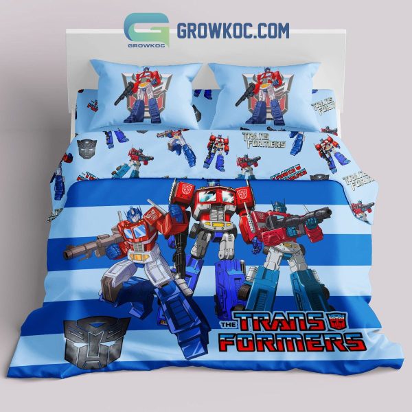 Transformers Autobot The Heroes Fleece Bedding Set