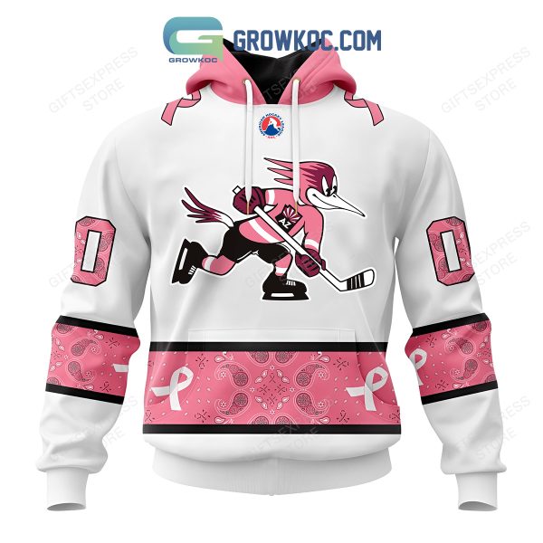Tucson Roadrunners Breast Cancer Personalized Hoodie Shirts