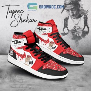 Tupac Shakur Ambitionz Az A Ridah Air Jordan 1 Shoes