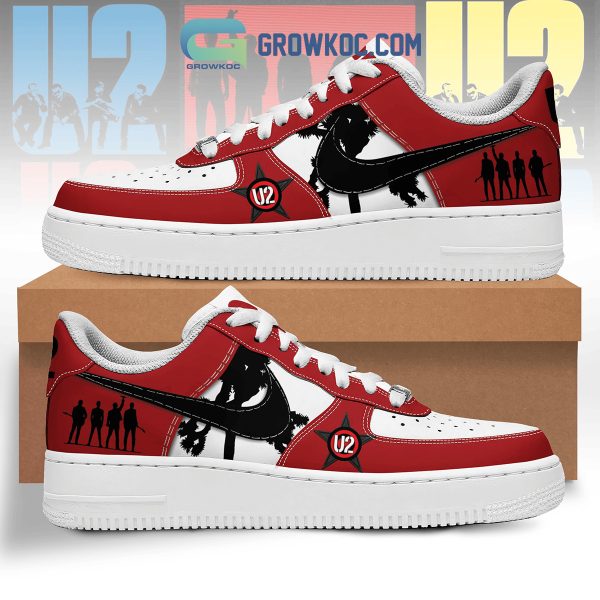 U2 World Tour Legend Fan Air Force 1 Shoes