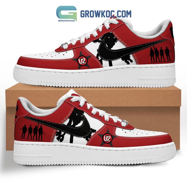 U2 World Tour Legend Fan Air Force 1 Shoes