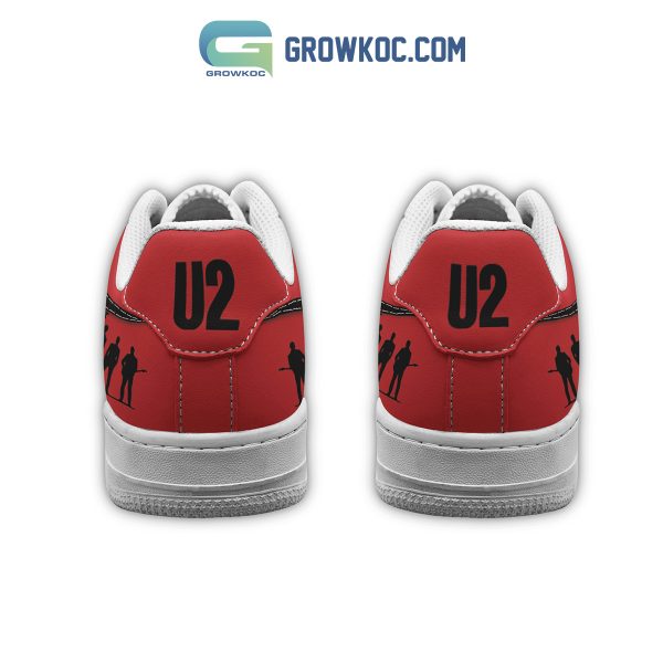 U2 World Tour Legend Fan Air Force 1 Shoes