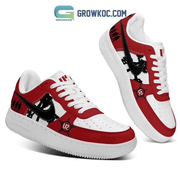 U2 World Tour Legend Fan Air Force 1 Shoes