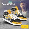 Usher OMG Love This Club Personalized Air Jordan 1 Shoes Black Lace