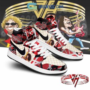 Van Halen 5150 Album Air Jordan 1 Shoes White Version