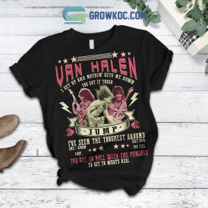 Van Halen I Get Up And Nothin’ Get Me Down Fleece Pajamas Set