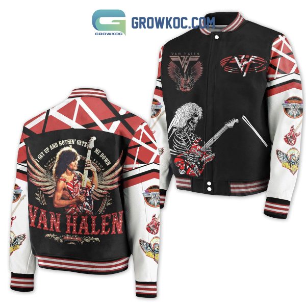 Van Halen I Get Up And Nothin’ Gets Me Down Baseball Jacket