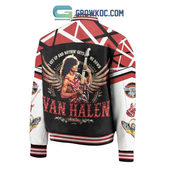 Van Halen I Get Up And Nothin’ Gets Me Down Baseball Jacket