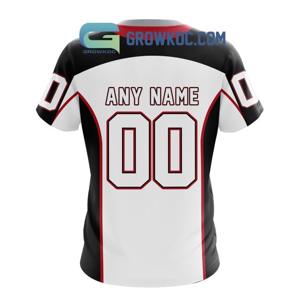 Vancouver Giants Away Jersey Personalized Hoodie Shirt