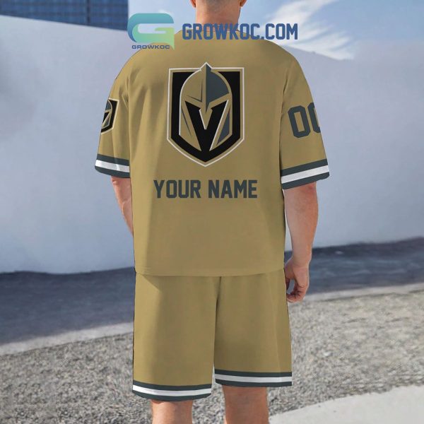 Vegas Golden Knights Fan Personalized T-Shirt And Short Pants