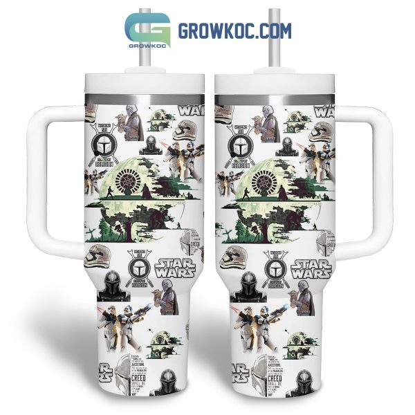 Weapons Are Parts Of My Religion Star Wars 40oz Tumbler White Version
