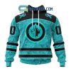 Washington Capitals Fight Ovarian Cancer Personalized Hoodie Shirts