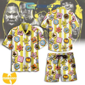 Wu Tang Clan Super Star Killa Beez Hawaiian Shirt With Short