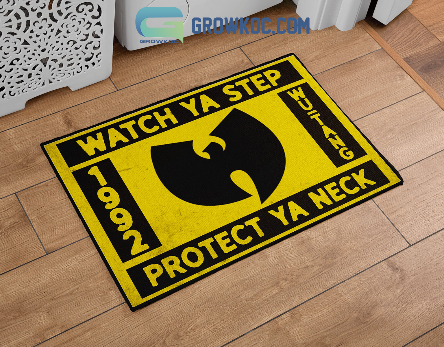 Wu Tang Clan Watch Ya Step Protect Ya Neck Fan Doormat2B2 MHcWy