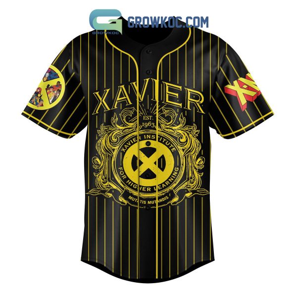 X-Men ’97 Xavier Institute For Higher Learning Fan Love Personalized Baseball Jersey