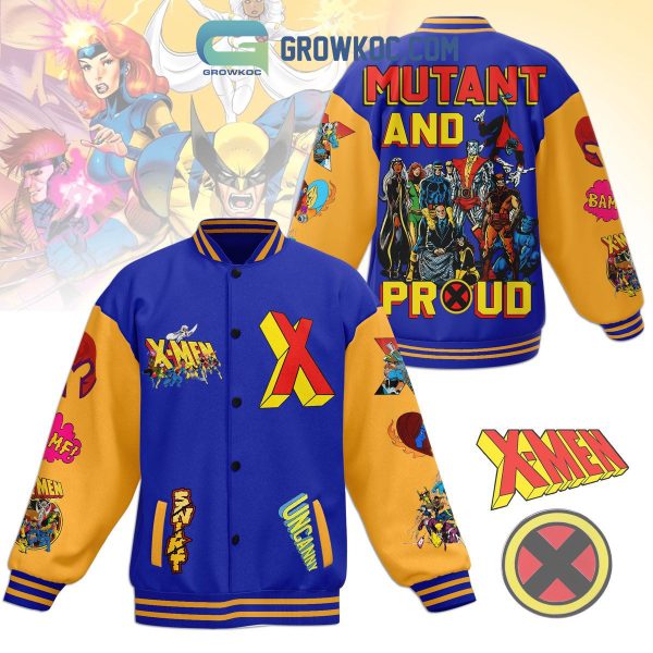 X-Men X-Force Mutant And Proud Magneto Was Right Baseball Jacket
