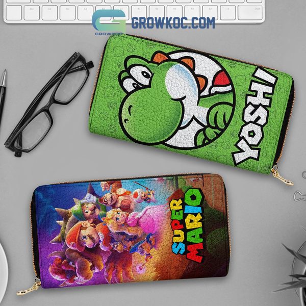 Yoshi Super Mario Fan Purse Wallet