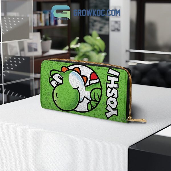 Yoshi Super Mario Fan Purse Wallet