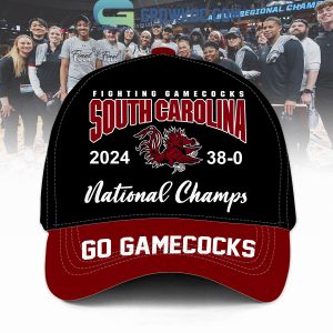 2024 NCAA Women’s Basketball National Champions South Carolina Gamecocks Cap