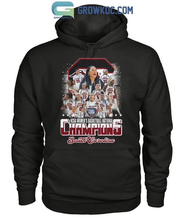 2024 South Carolina Gamecocks NCAA Women’s Basketball National Champions Fan T-Shirt