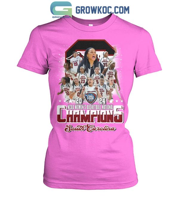 2024 South Carolina Gamecocks NCAA Women’s Basketball National Champions Fan T-Shirt