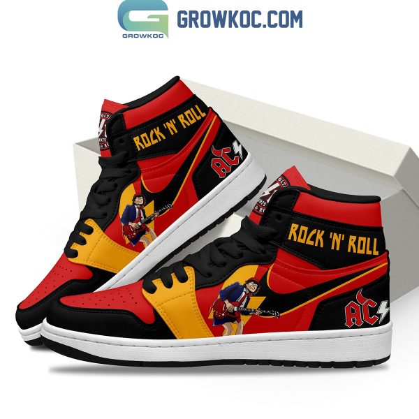 ACDC Let There Be Rock Air Jordan 1 Shoes