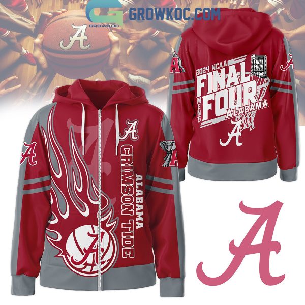 Alabama Crimson Tide 2024 NCAA Mens Final Four Alabama Hoodie Shirts