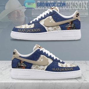 Alan Jackson Small Town Southern Man Air Force 1 Shoes