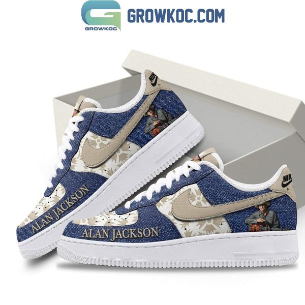 Alan Jackson Small Town Southern Man Air Force 1 Shoes