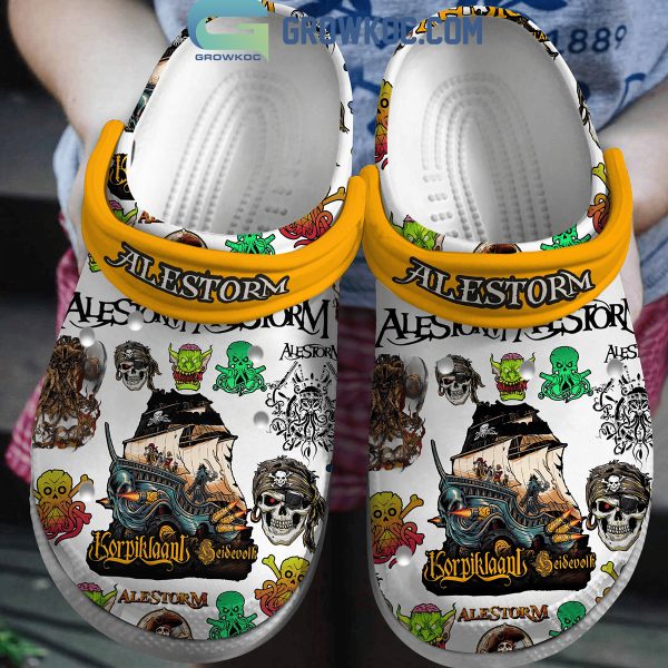 Alestorm Korpiklaani Heidevolk Rock Band Crocs Clogs