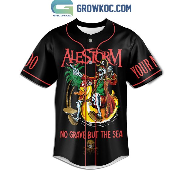 Alestorm Voyage Of The Dead Marauder 2024 Fan Personalized Baseball Jersey