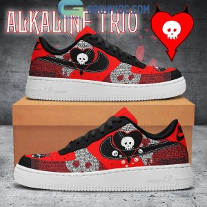Alkaline Trio Calling All Skeletons Fan Air Force 1 Shoes