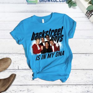 Backstreet Boys Is In My DNA Blue Design Fleece Pajamas Set