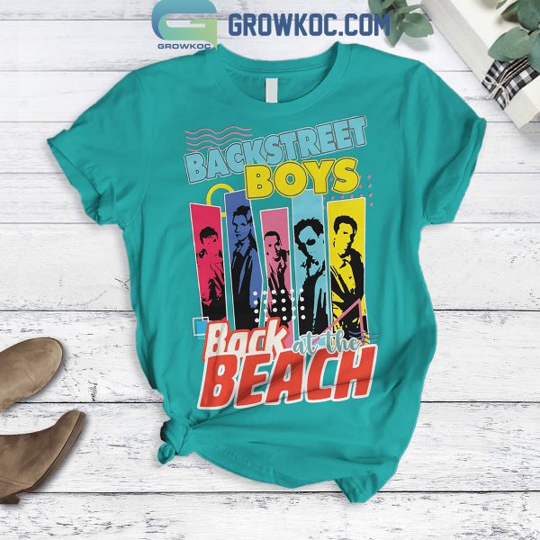 Backstreet Boys Back At The Beach Cancun 2024 Fleece Pajamas Set