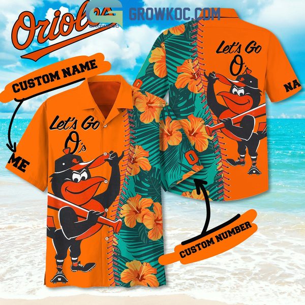 Baltimore Orioles Let’s Fo O’s Personalized Hawaiian Shirts