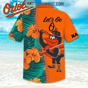 Baltimore Orioles Let’s Fo O’s Personalized Hawaiian Shirts