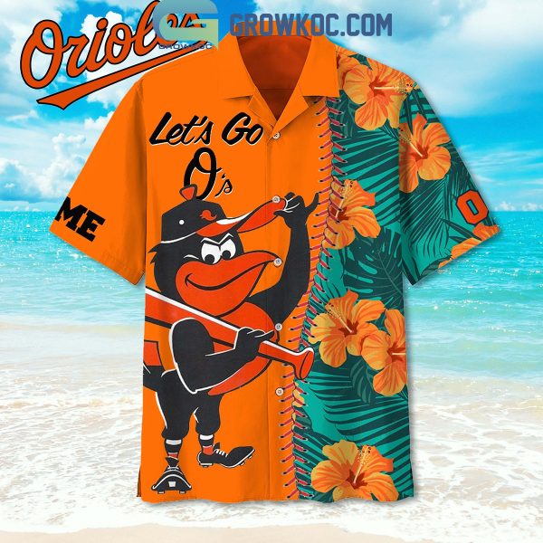 Baltimore Orioles Let’s Fo O’s Personalized Hawaiian Shirts